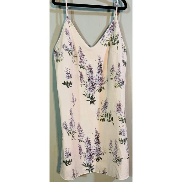 Unbranded Dresses & Skirts - Floral Sleeveless Womens V-Neck Slip Dress adj straps MEDIUM